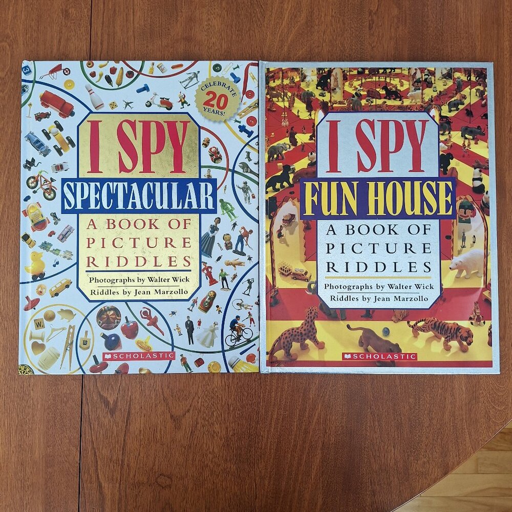 I SPY Hardcover Books Lot of 2